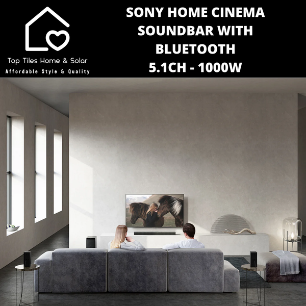Sony Home Cinema Soundbar with Bluetooth 5.1CH - 1000W