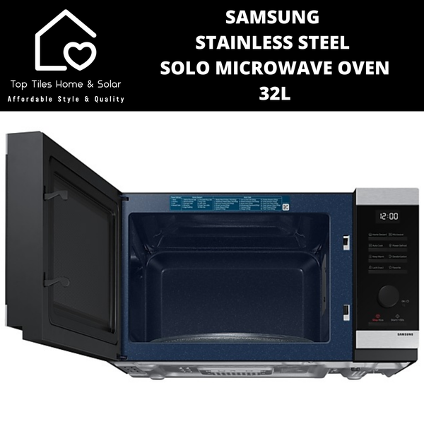 Samsung Stainless Steel Solo Microwave Oven - 32L