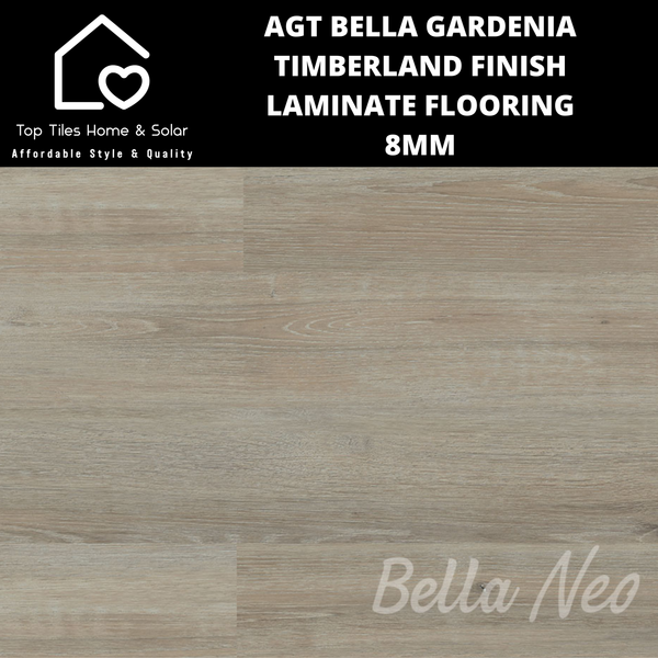 AGT Bella Gardenia Timberland Finish Laminate Flooring - 8mm