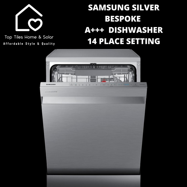 Samsung Silver Bespoke A+++ Dishwasher - 14 Place Setting