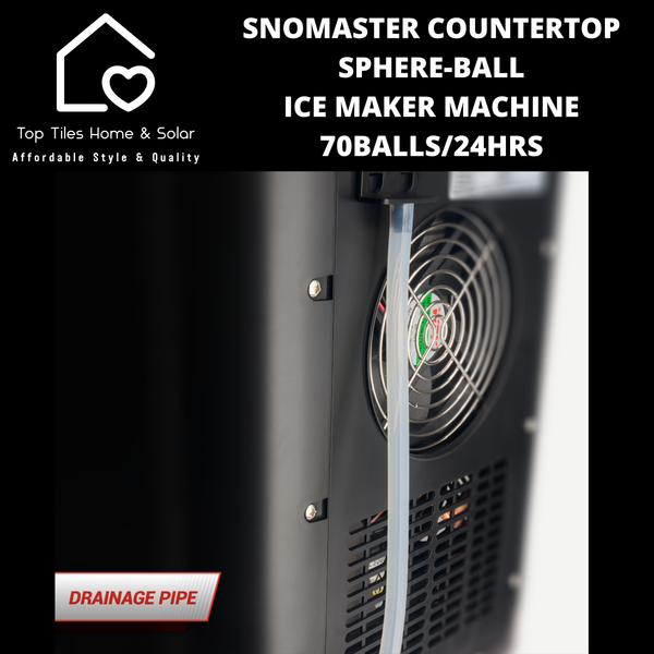 Snomaster Countertop Sphere-Ball Ice Maker Machine - 70Balls/24Hrs