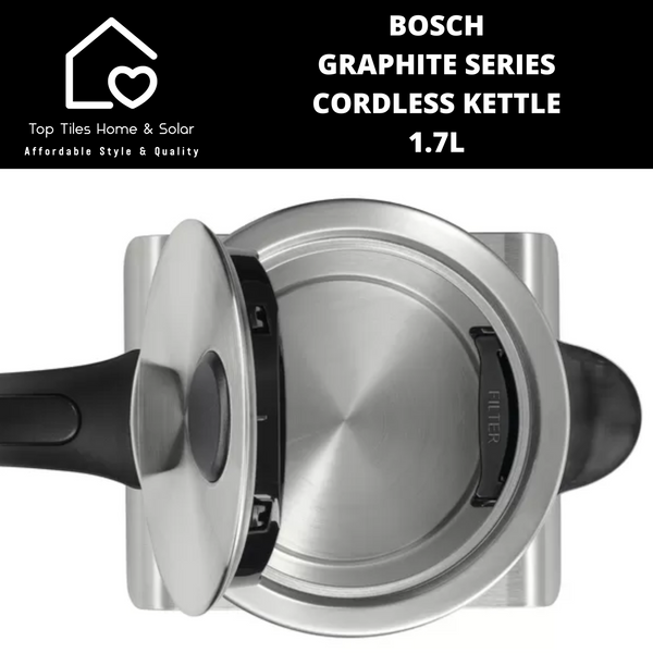 Bosch Graphite Grey Series Cordless Kettle - 1.7L