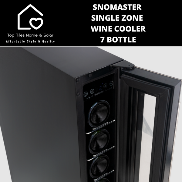 SnoMaster Single Zone Wine Cooler - 7 Bottle
