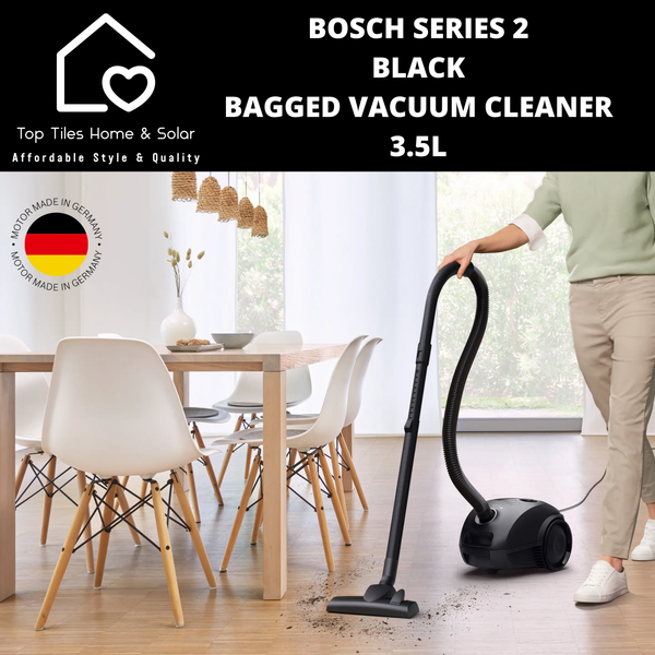 Bosch Series 2 - Black Bagged Vacuum Cleaner - 3.5L
