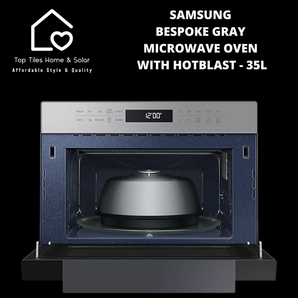 Samsung Bespoke Microwave Oven with HotBlast - 35L