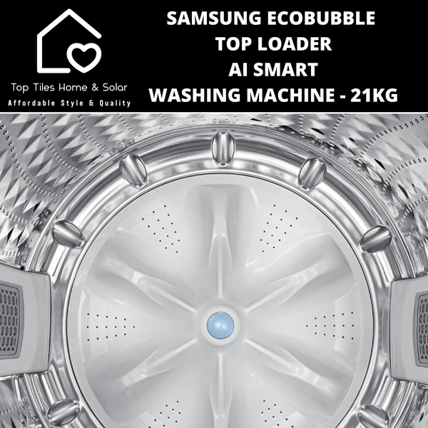 Samsung EcoBubble Top Loader Ai Smart Washing Machine - 21kg