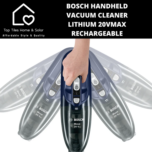 Bosch Handheld Vacuum Cleaner - Lithium 20Vmax Rechargeable