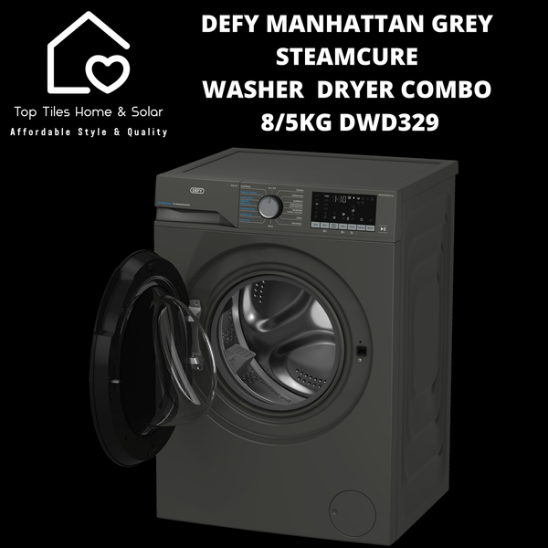 Defy Grey SteamCure Washer  Dryer Combo - 8/5kg Dryer DWD329