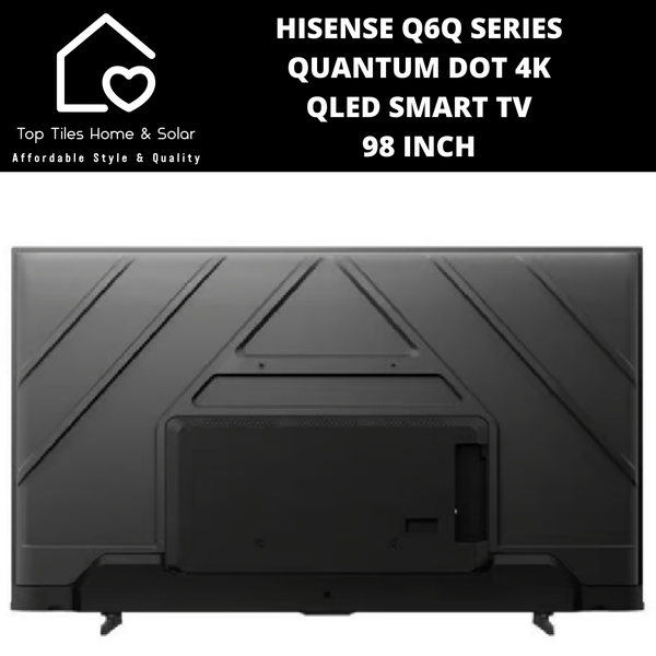 Hisense Q6Q Series Quantum Dot 4K QLED Smart TV - 98 Inch 2025 MODEL