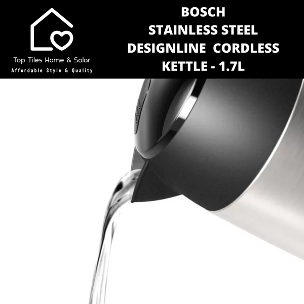 Bosch Stainless Steel DesignLine  Cordless Kettle - 1.7L
