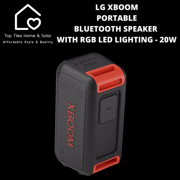 LG XBOOM Portable Bluetooth Speaker With RGB LED Lighting - 200W
