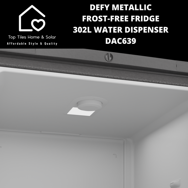 Defy Combi Frost-Free Fridge - 302L Water Dispenser DAC639