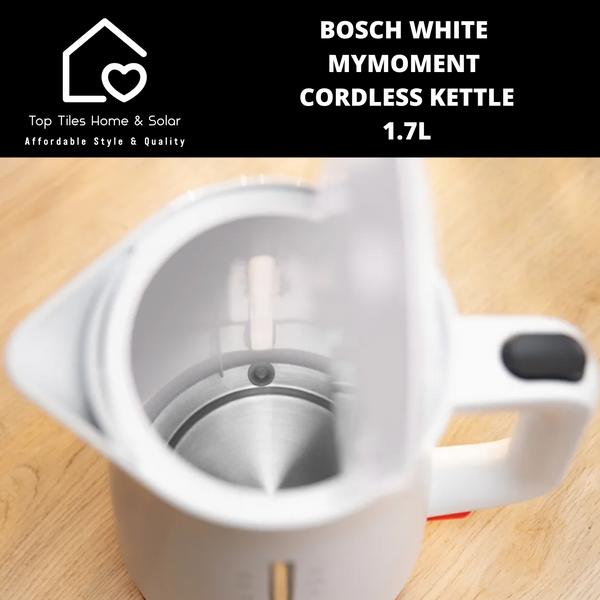 Bosch White MyMoment Cordless Kettle - 1.7L