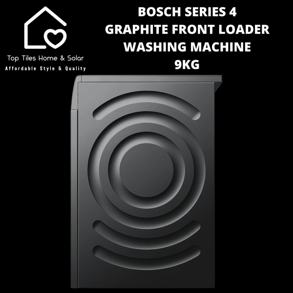 Bosch Series 4 - Graphite Front Loader Washing Machine - 9kg