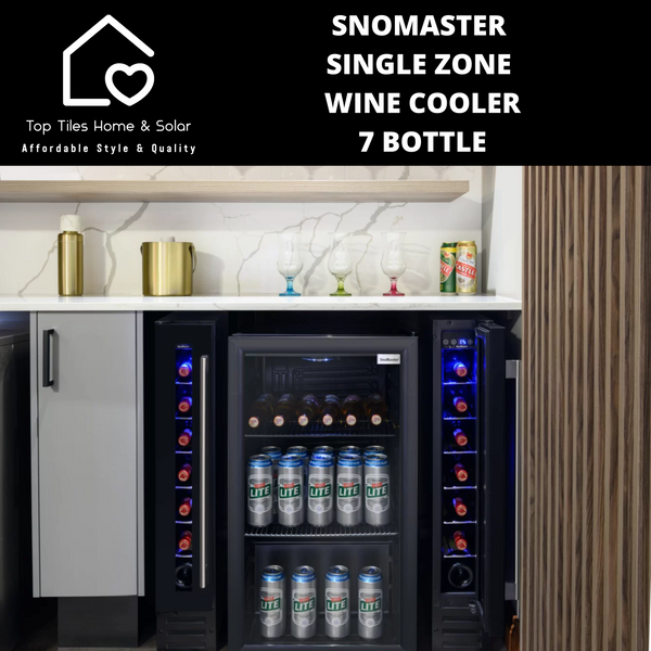 SnoMaster Single Zone Wine Cooler - 7 Bottle