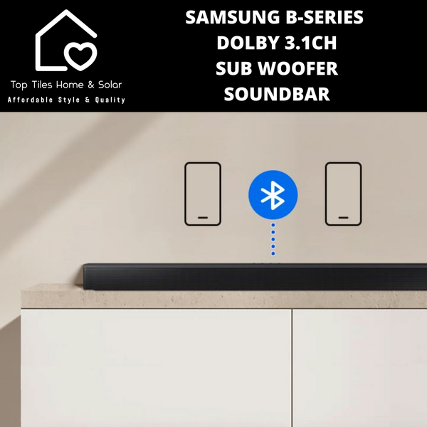 Samsung B-Series Dolby 3.1CH Sub Woofer Soundbar