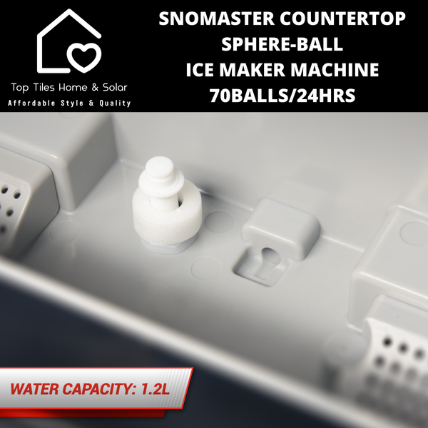Snomaster Countertop Sphere-Ball Ice Maker Machine - 70Balls/24Hrs