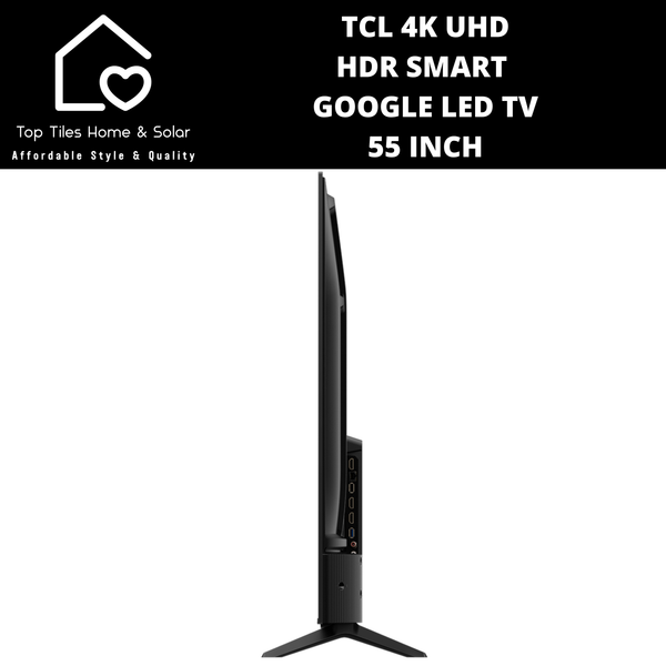 TCL P6K 4K UHD HDR Smart Google LED TV - 55 Inch