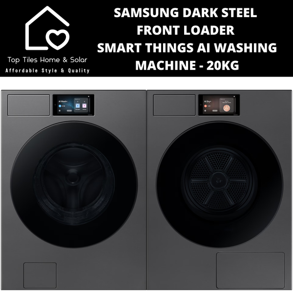 Samsung Smart Front Loader Smart Things AI Washing Machine - 20kg