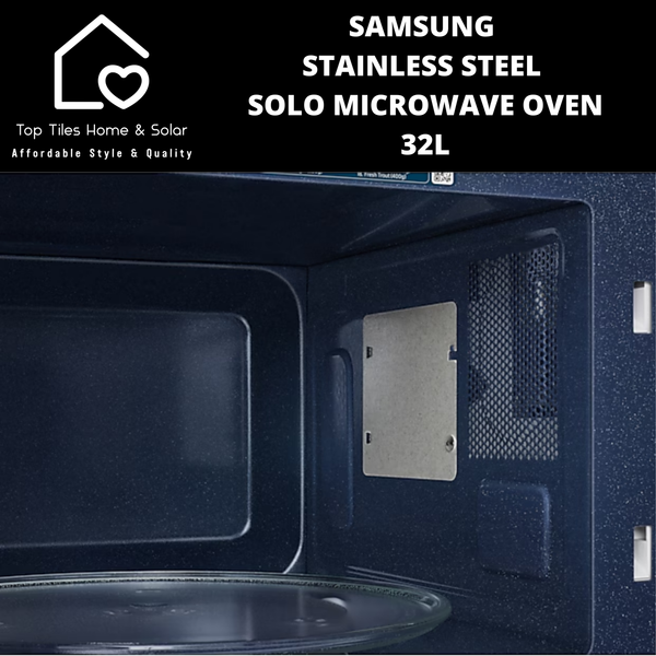 Samsung Stainless Steel Solo Microwave Oven - 32L