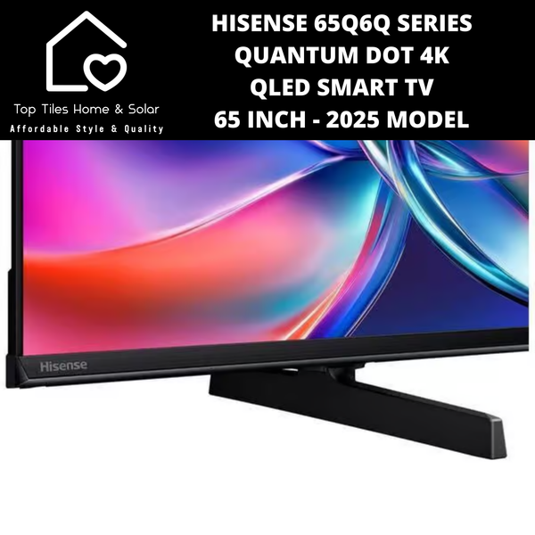 Hisense 65Q6Q Series Quantum Dot 4K QLED Smart TV - 65 Inch 2025 MODEL