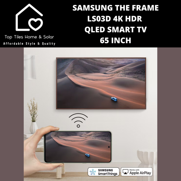 Samsung The Frame LS03D 4K HDR QLED Smart TV - 65 Inch