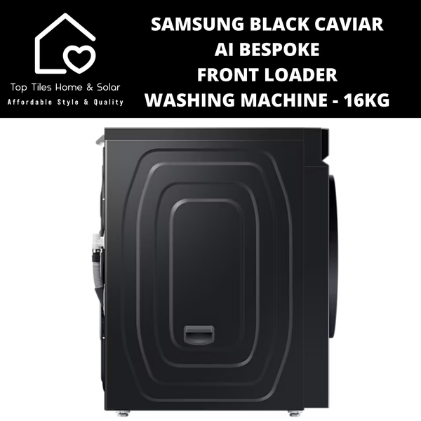 Samsung Black Caviar AI Bespoke Front Loader Washing Machine - 16kg