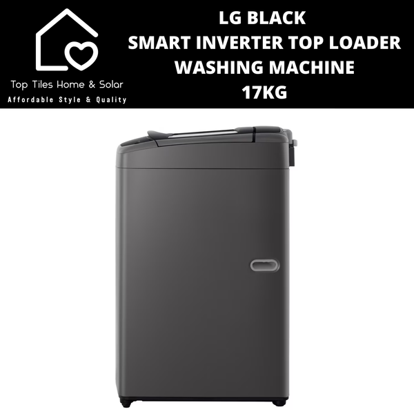 LG Black Smart Inverter Top Loader Washing Machine - 17kg