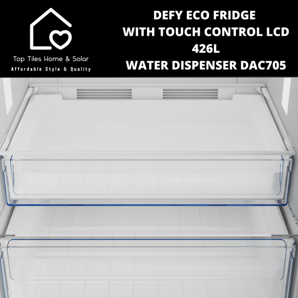 Defy Eco Fridge with Touch Control LCD - 426L Water Dispenser DAC705