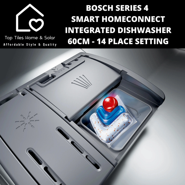 Bosch Series 4 - Smart Integrated Dishwasher - 60cm - 14 Place Setting
