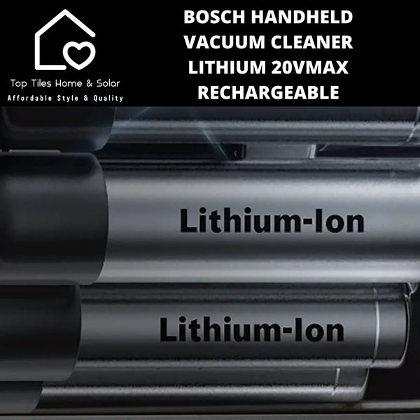 Bosch Handheld Vacuum Cleaner - Lithium 20Vmax Rechargeable