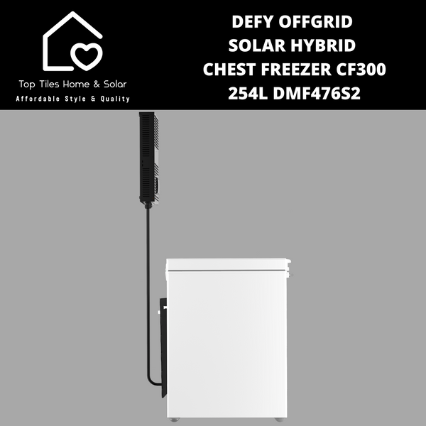 Defy Offgrid Solar Hybrid Chest Freezer CF300 - 254L DMF476S2