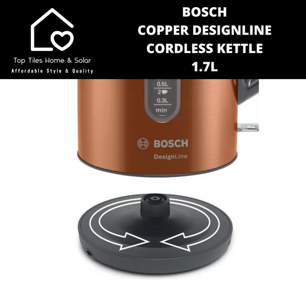 Bosch Copper DesignLine  Cordless Kettle - 1.7L