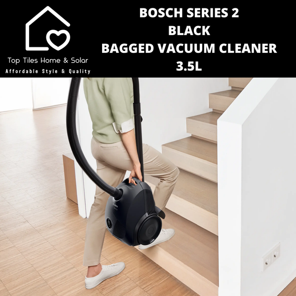 Bosch Series 2 - Black Bagged Vacuum Cleaner - 3.5L
