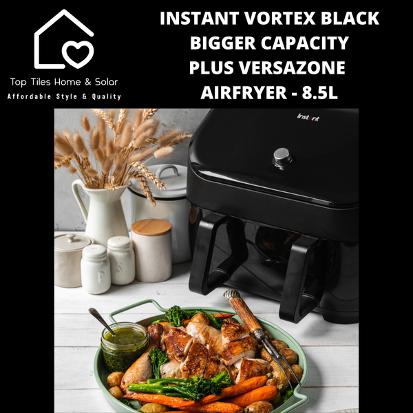 Instant Vortex Black Bigger Capacity Plus VersaZone  Airfryer - 8.5L
