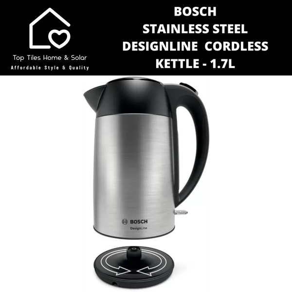 Bosch Stainless Steel DesignLine  Cordless Kettle - 1.7L