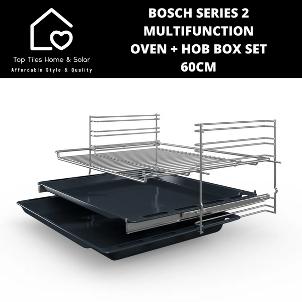 Bosch Series 4 - Multifunction Oven + Hob Box Set - 60cm