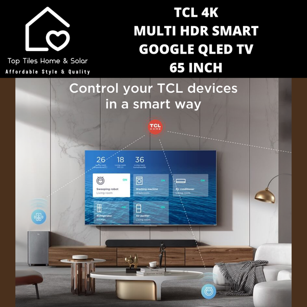 TCL P7K 4K Multi HDR Smart Google QLED TV - 65 Inch