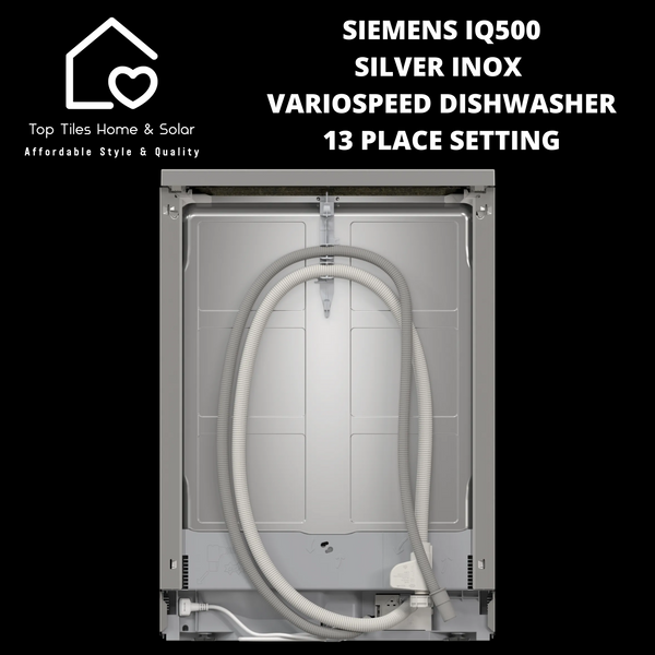 Siemens iQ500 - Silver Inox VarioSpeed Dishwasher - 13 Place Setting