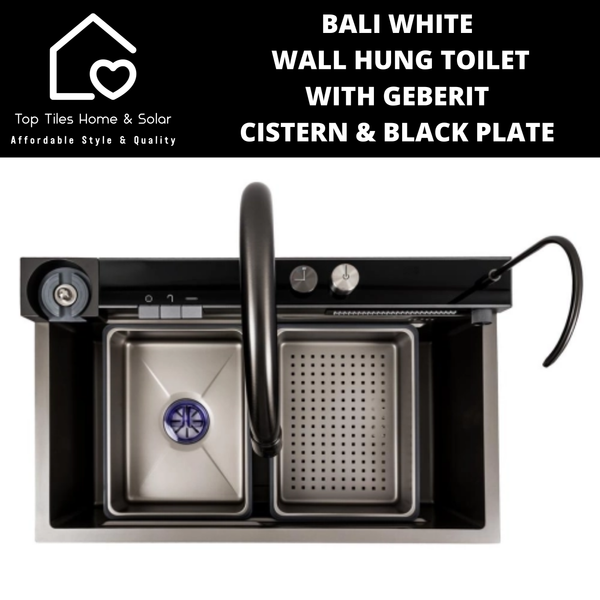 Waterfall Stainless Multifunction Kitchen Sink Set - 750 x 460mm