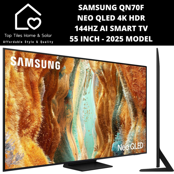 Samsung QN70F Neo QLED 4k HDR 144Hz Ai Smart TV - 55 Inch