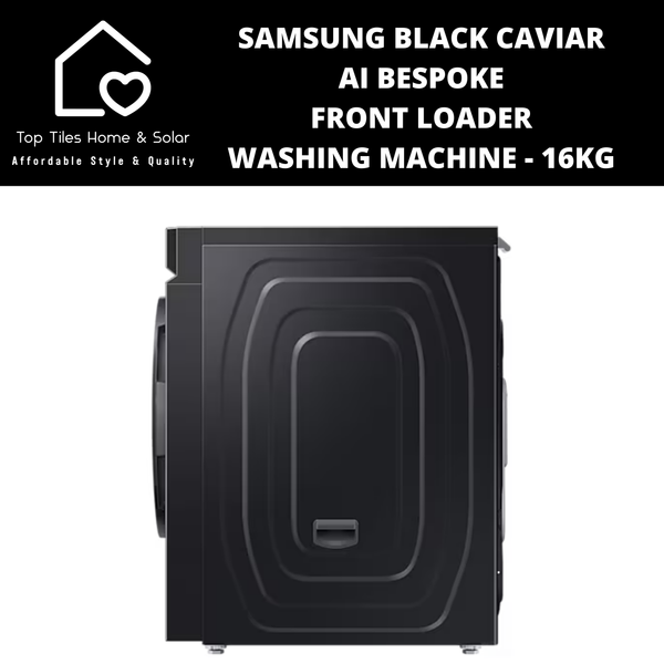 Samsung Black Caviar AI Bespoke Front Loader Washing Machine - 16kg