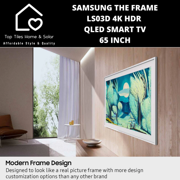 Samsung The Frame LS03D 4K HDR QLED Smart TV - 65 Inch