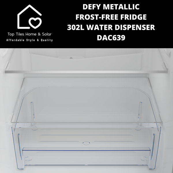 Defy Combi Frost-Free Fridge - 302L Water Dispenser DAC639