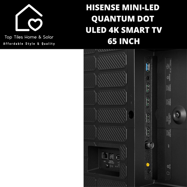 Hisense Mini-LED Quantum Dot ULED 4K Smart TV - 65 Inch
