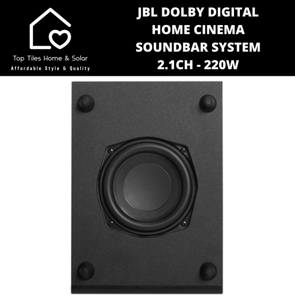 JBL Dolby Digital Home Cinema Soundbar System 2.1CH - 220W