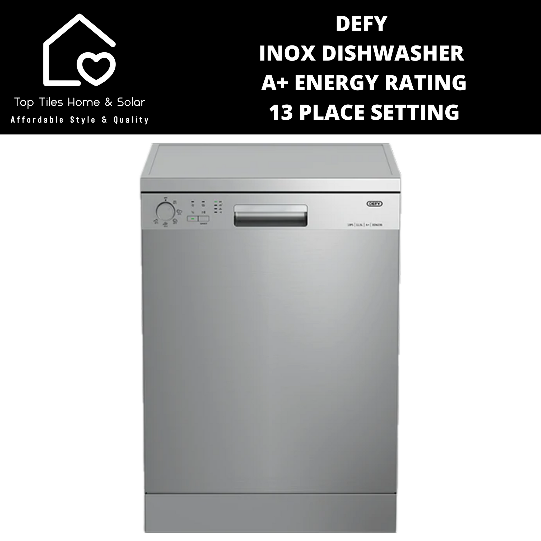 Defy Inox Dishwasher A+ - 13 Place Setting DDW246