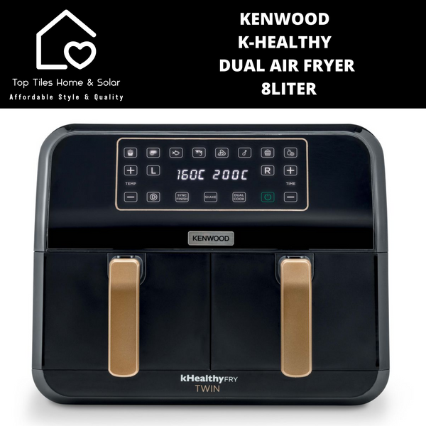 Kenwood K-Healthy Dual Air Fryer - 8Liter