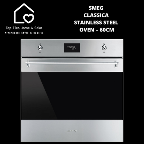 Smeg Classica Stainless Steel Oven – 60cm