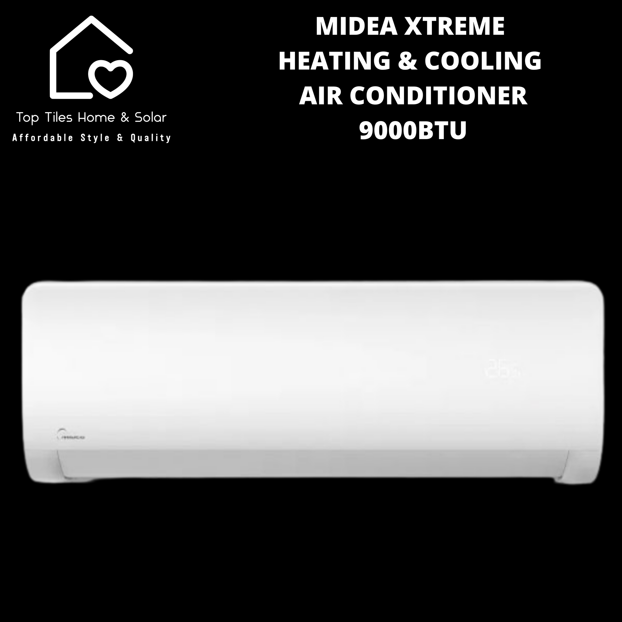 Midea Xtreme Non-Invertor Heating & Cooling Air Conditioner - 9000BTU